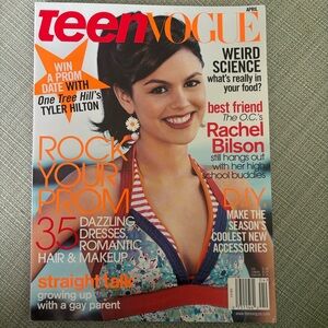 Teen Vogue April 2005 Magazine with Rachel Bilson Cover